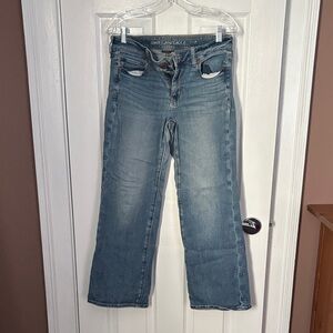 American Eagle Outfitters Light Blue Flare Jeans